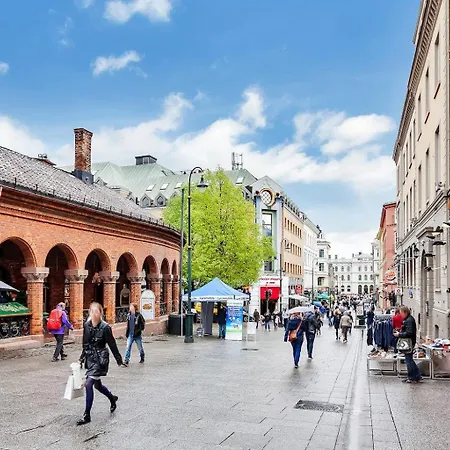 アパート Prime Location By The Opera & Karl Johan オスロ